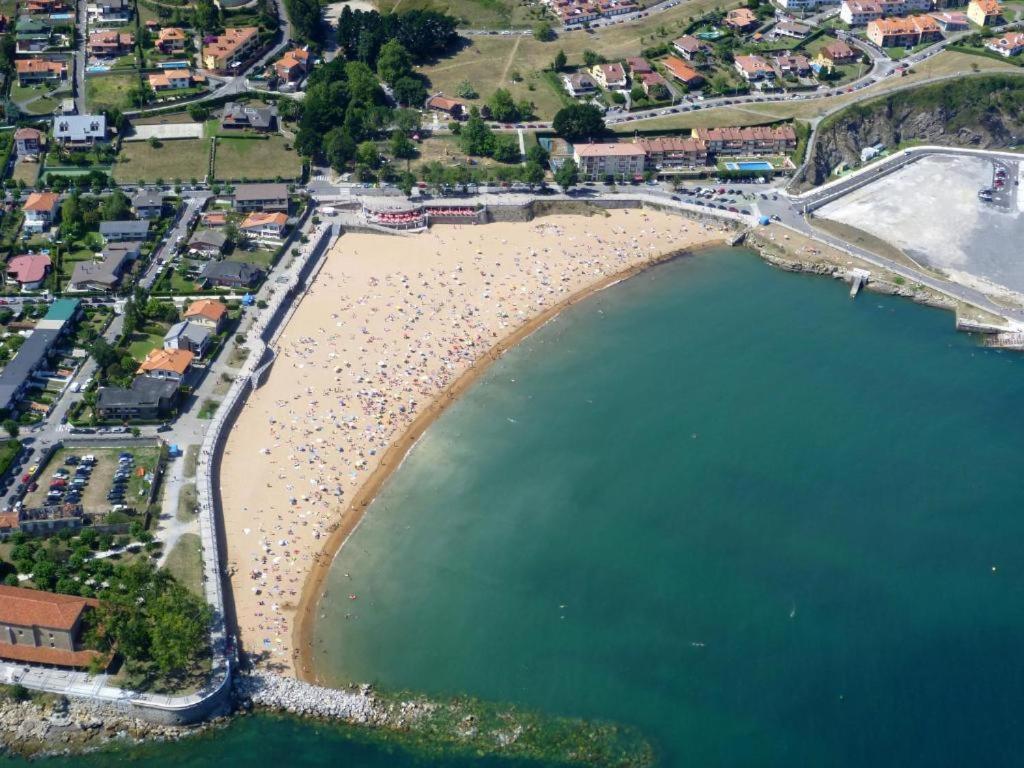 El Rincon Del Cucu, Con Terraza Lägenhet Luanco Exteriör bild