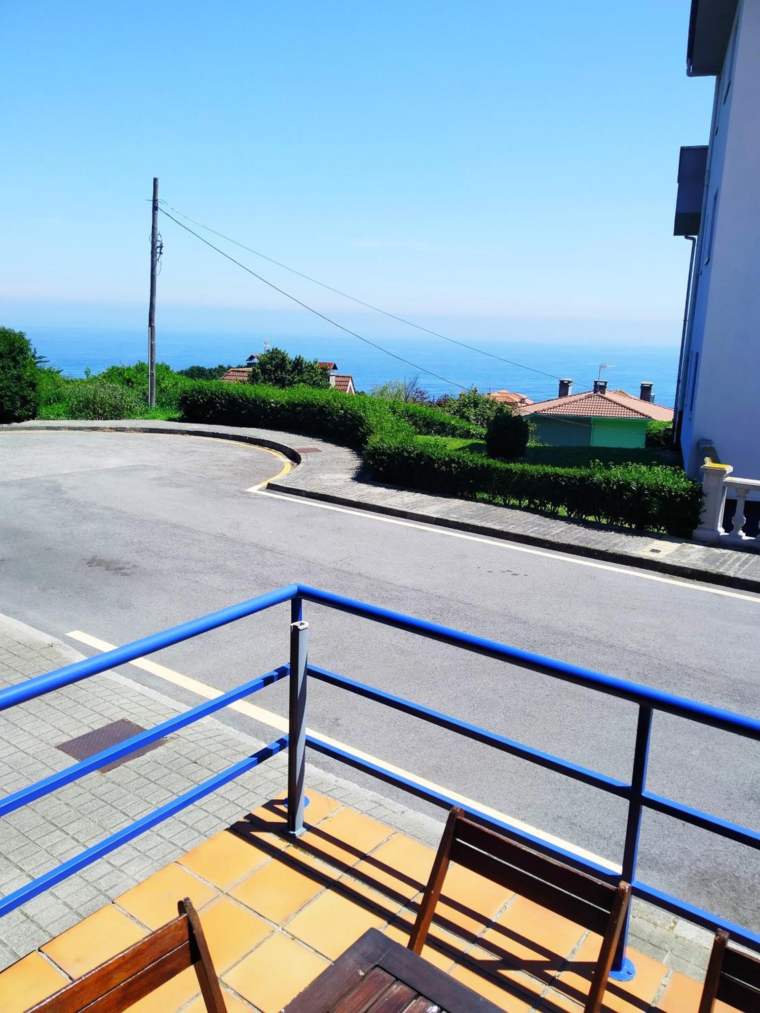 El Rincon Del Cucu, Con Terraza Lägenhet Luanco Exteriör bild