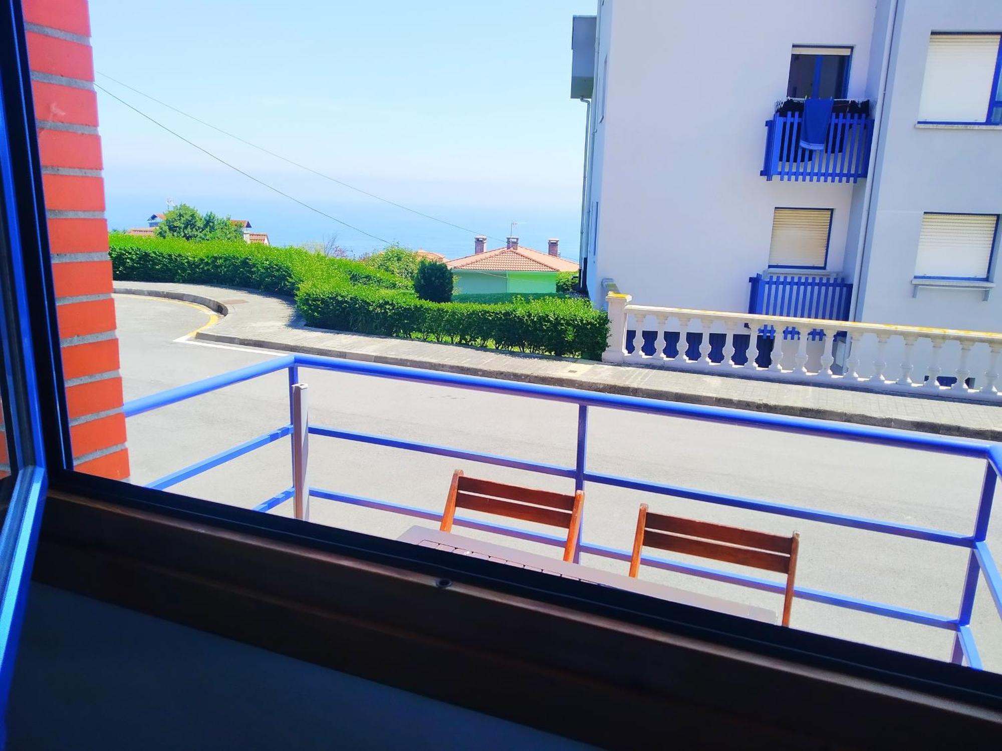 El Rincon Del Cucu, Con Terraza Lägenhet Luanco Exteriör bild